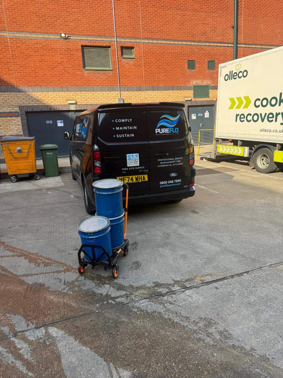 Pure Flo Environmental service van